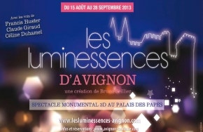 Image Les_Luminessences - Spectacle monumental en 3D- "Voix des muses du Palais des Papes"