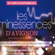 Image Les_Luminessences - Spectacle monumental en 3D- "Voix des muses du Palais des Papes"