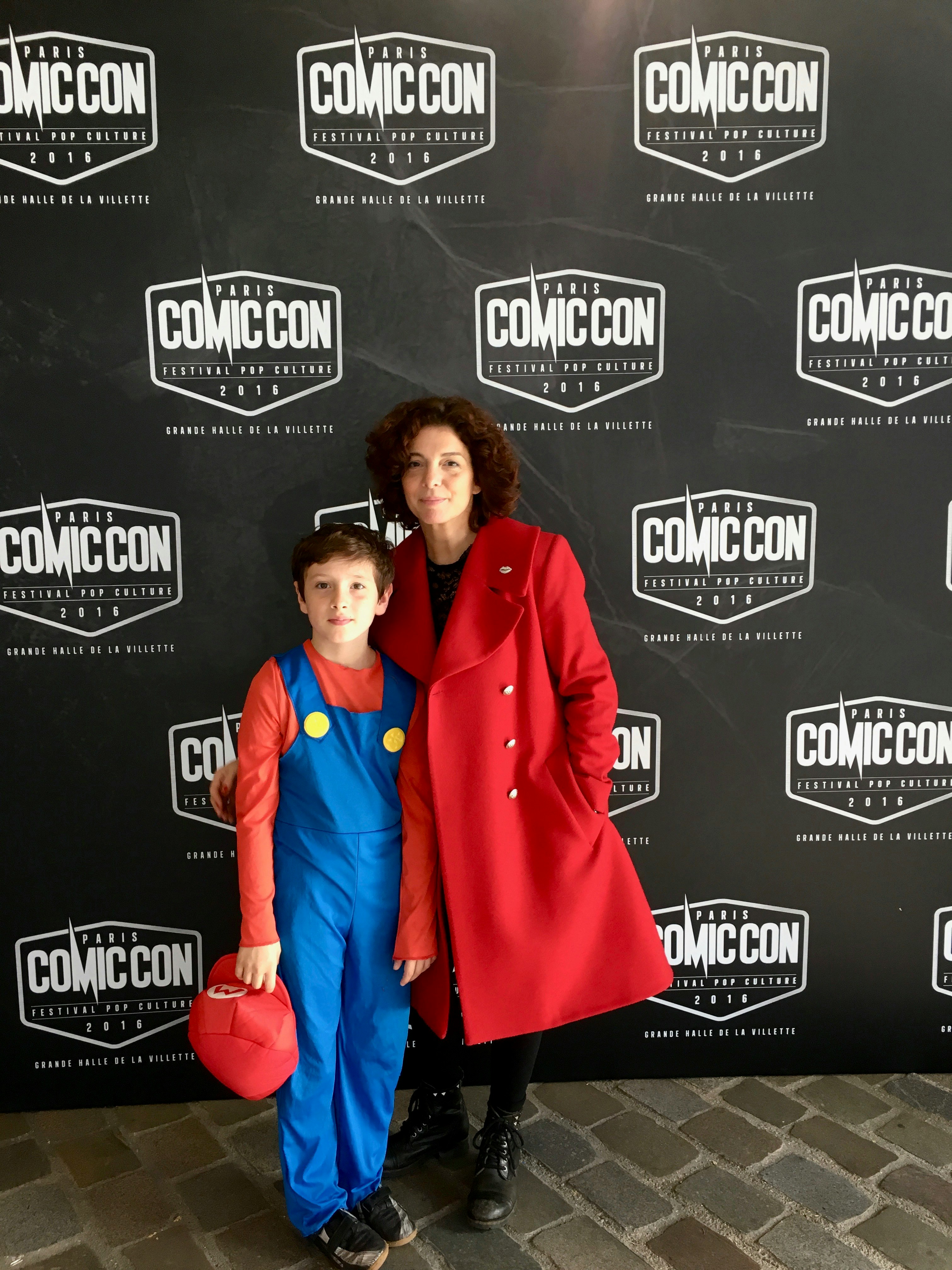 Image Salon Comic Con (Rencontre avec Eliza Dushku de Buffy contre les Vampires)