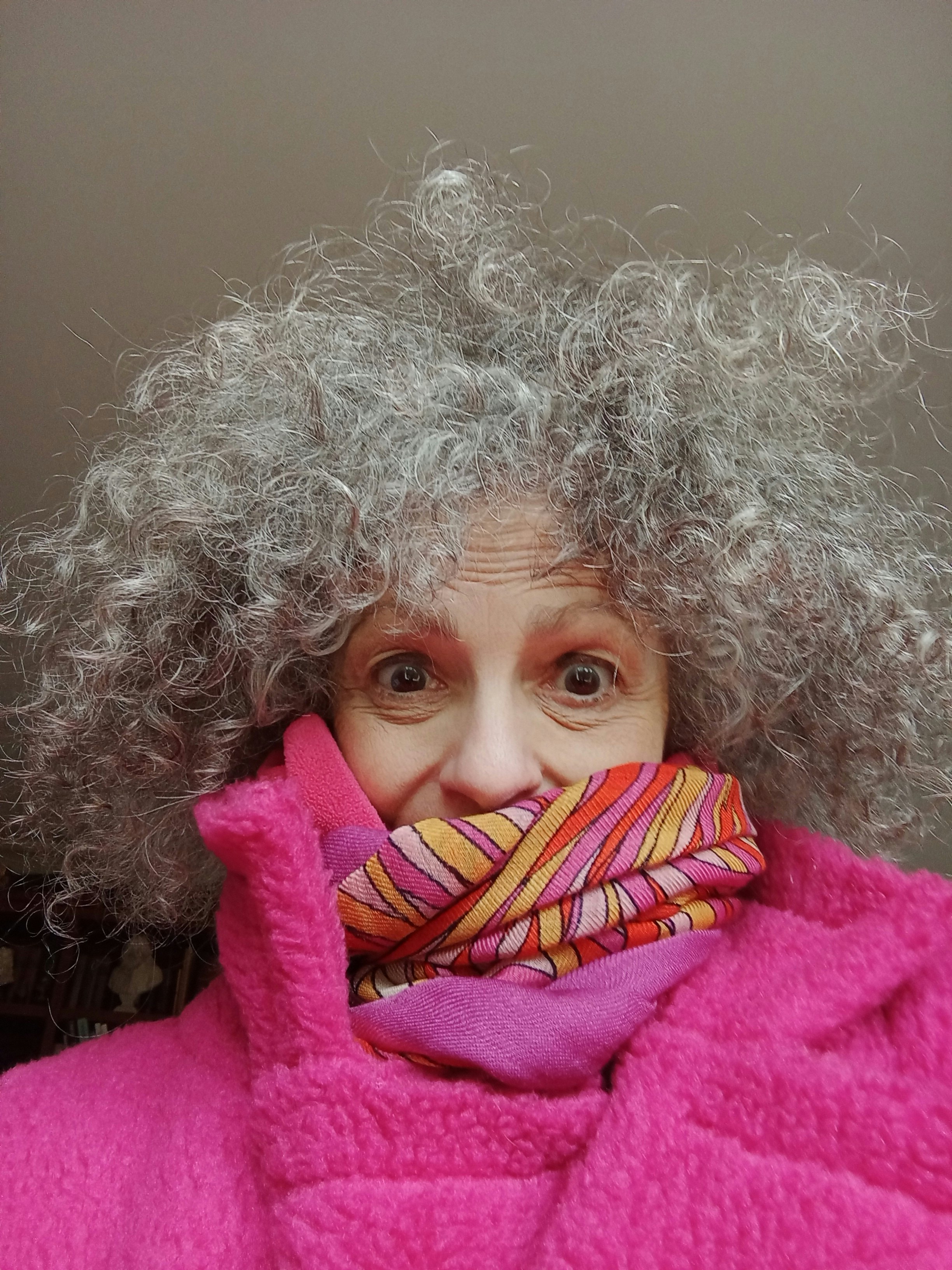 Image ms en rose emmitouflée