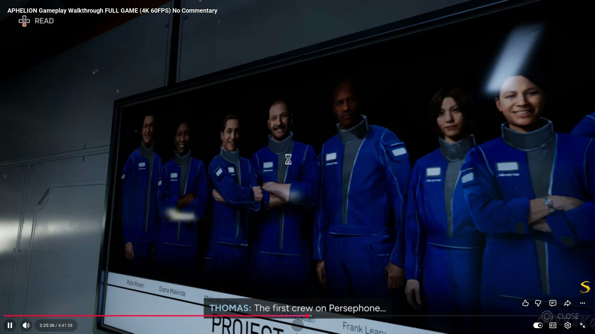 Image Commander Leary in the Videogame Aphelion