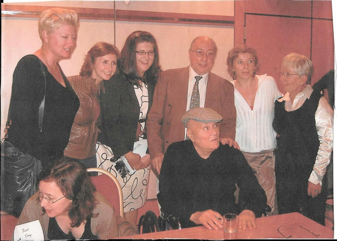 Image Tony CURTIS son épouse Jill.Caroline Klaus -Une amie de Tony -Cristel Ledroit  