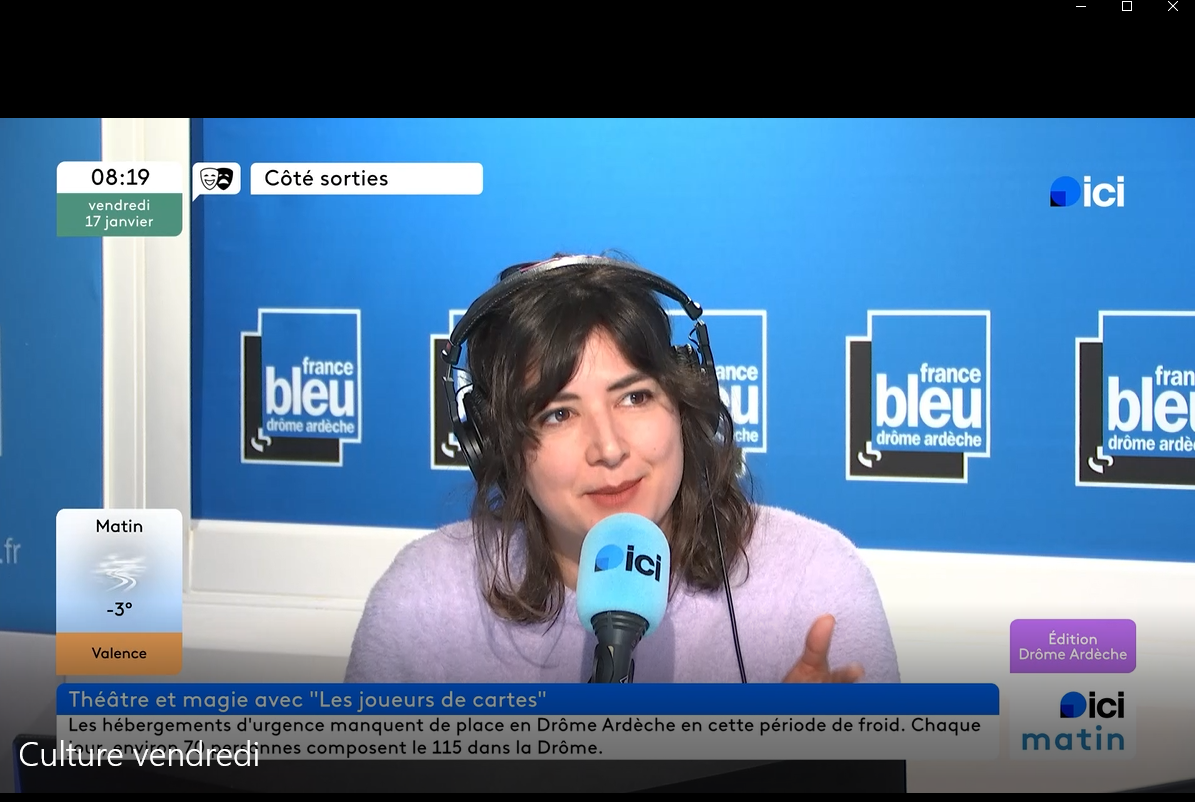 Image Direct filmé matinale "ici Drôme Ardèche" - 2025