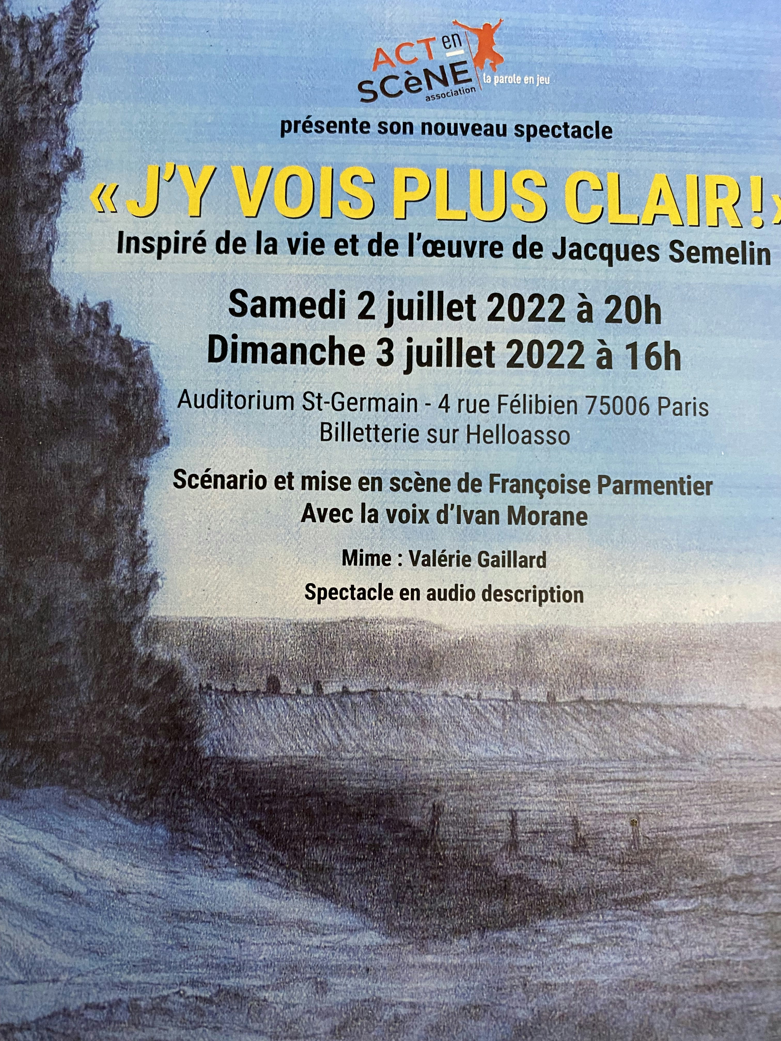Image Affiche "J'y vois plus clair"