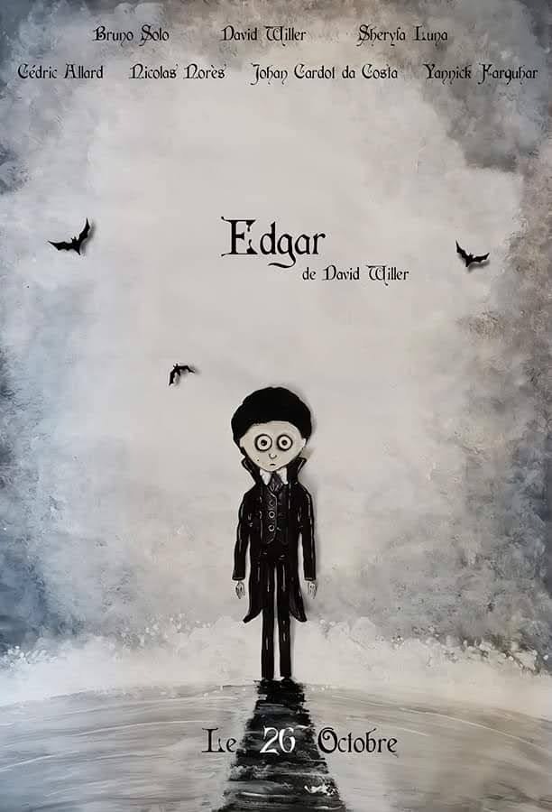 Image Affiche du film en StopMotion Edgar de David Willer avec Bruno Solo