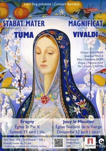 Image Affiche concert Polymnia Vivaldi & Tuma