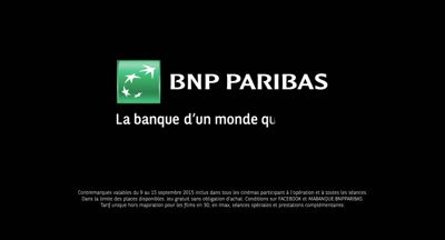 Vidéo BNP/ PUB CINEMA