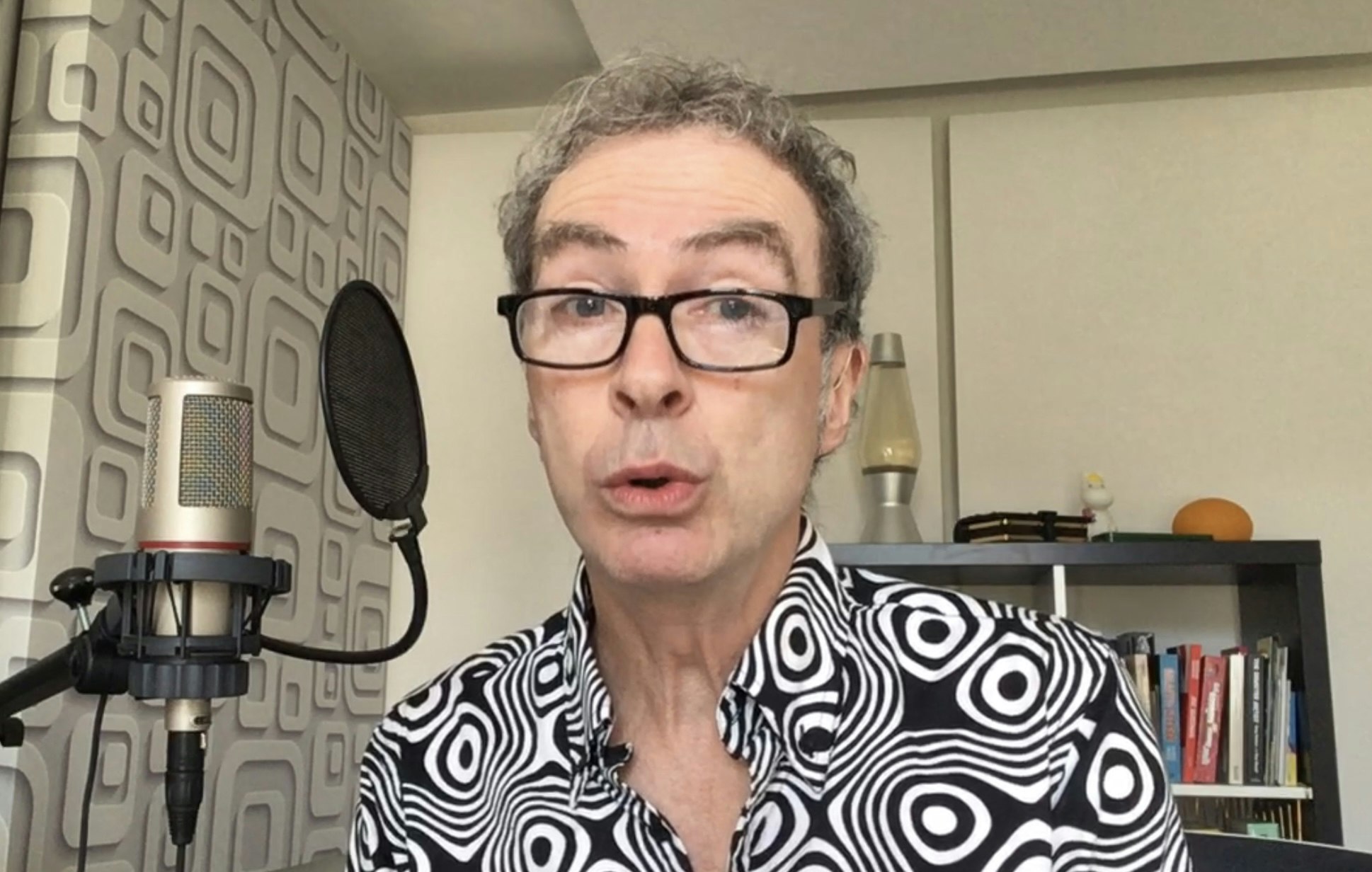 Image Tim Bick at work