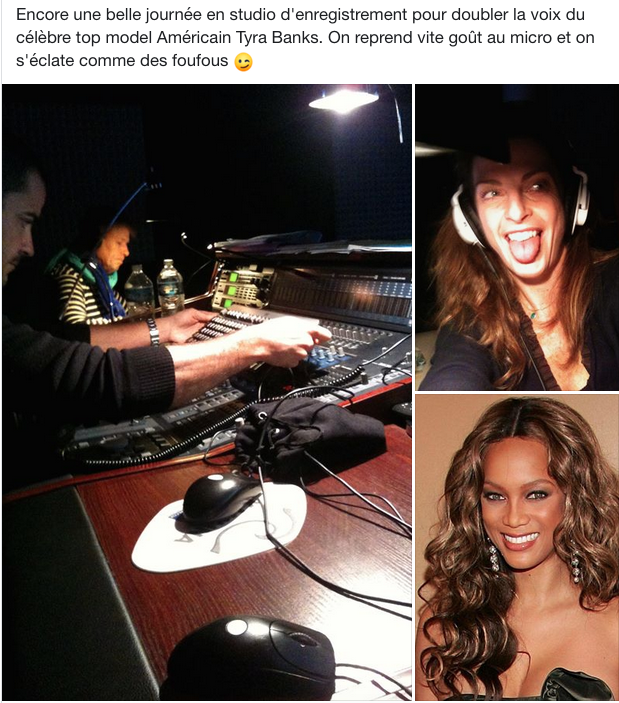 Image Voix doublage Tyra Banks