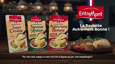 Vidéo Entremont Des Raclettes Autrement Bonnes ! Mmmm !