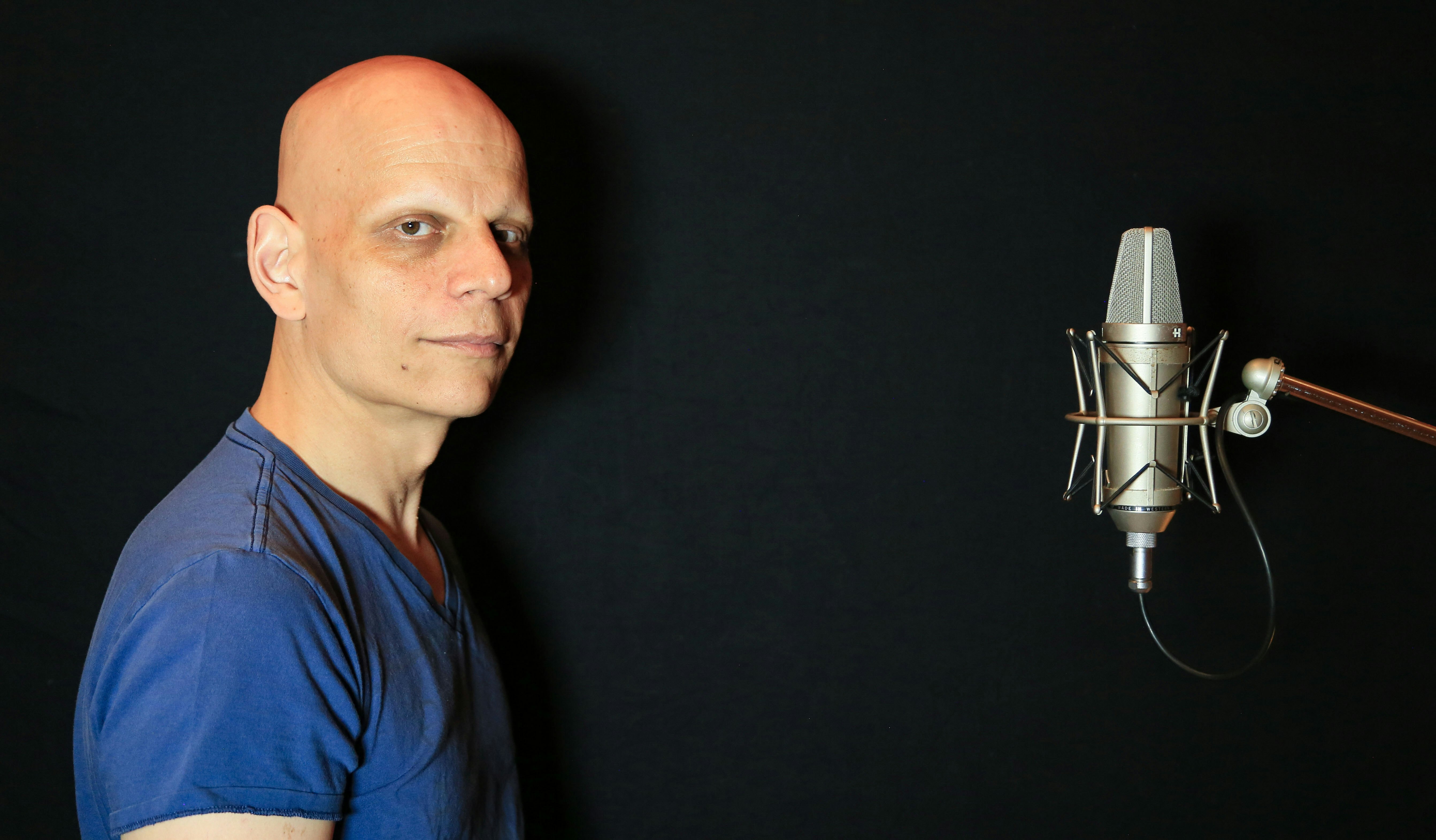 Image Jacques OBADIA avec un U67 NEUMANN Portrait