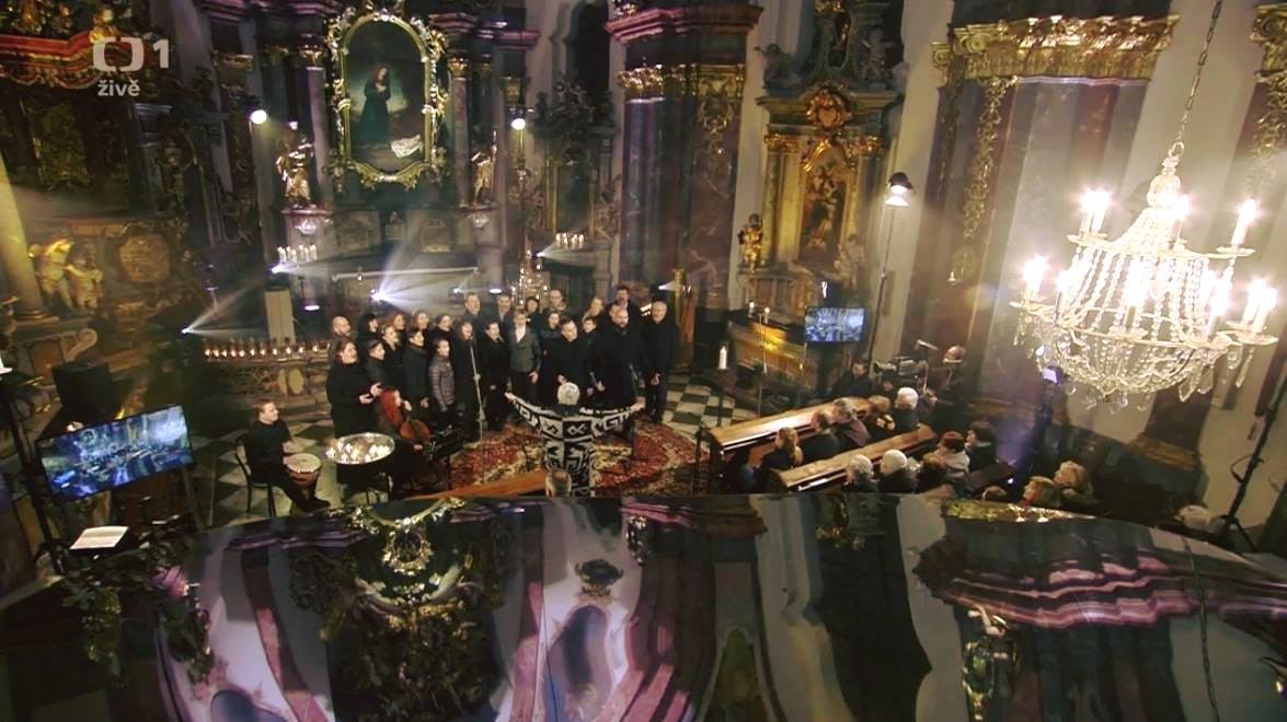 Image MARIKA SINGERS & VOICES live in TV CT Loreta Prague CZ