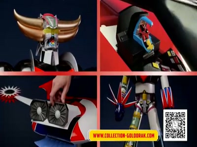 Vidéo UFO Robot Goldorak (Hachette Collections)
