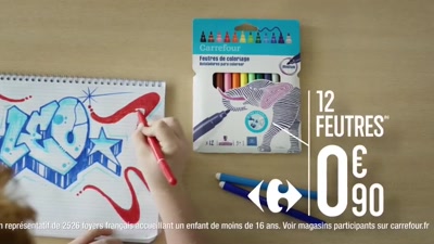 Vidéo CARREFOUR, Bonne année scolaire - SPOT TV