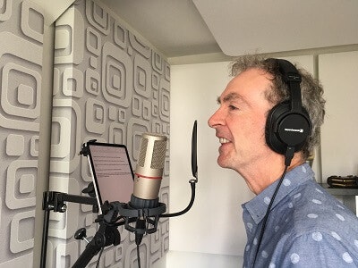 Image Tim Bick at work in the studio