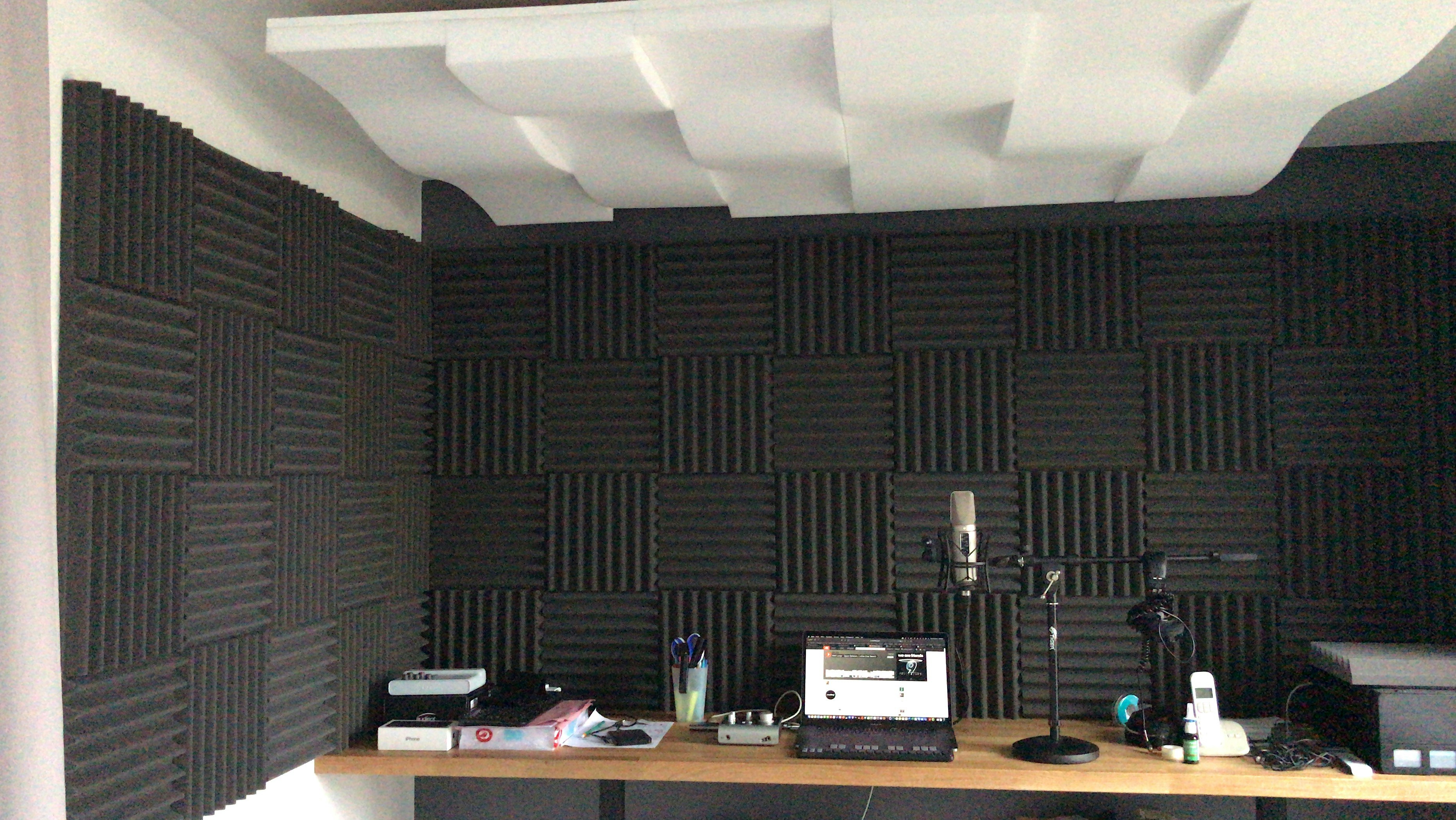 Image Home studio insonorisé - je me déplace aussi en studio avec plaisir