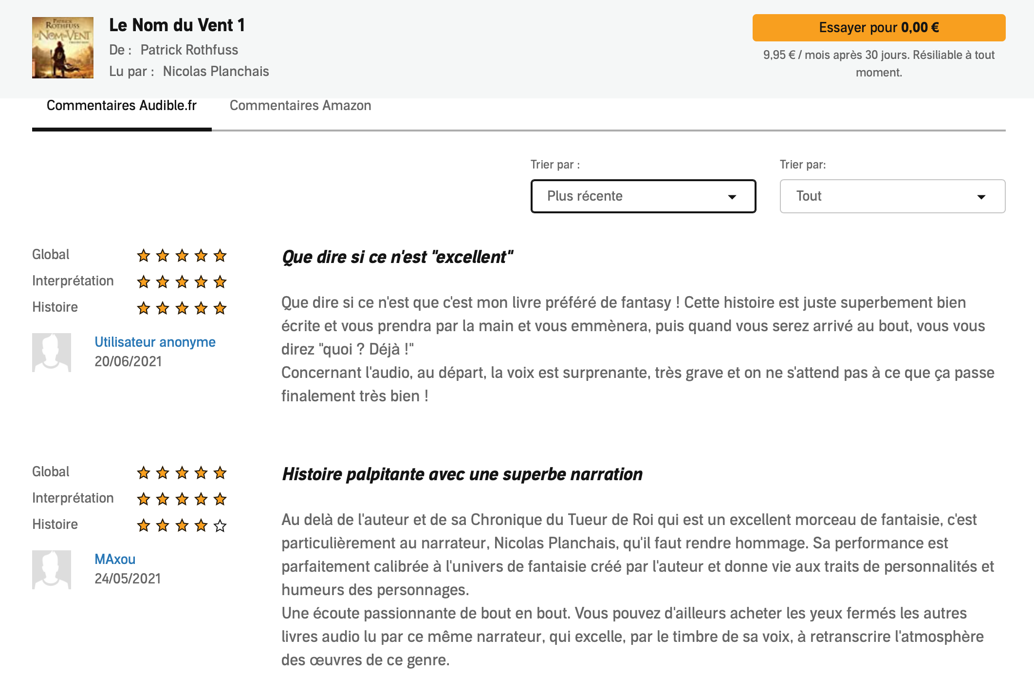 Image Témoignages Le Nom du Vent 1 -SUITE