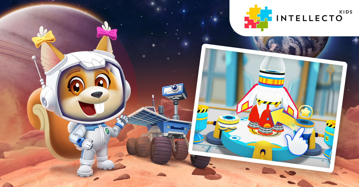 Image Doublage Jeu vidéo éducatif, voix enfant, Space X Intellectokids (8-13 ans, complice, didactique)