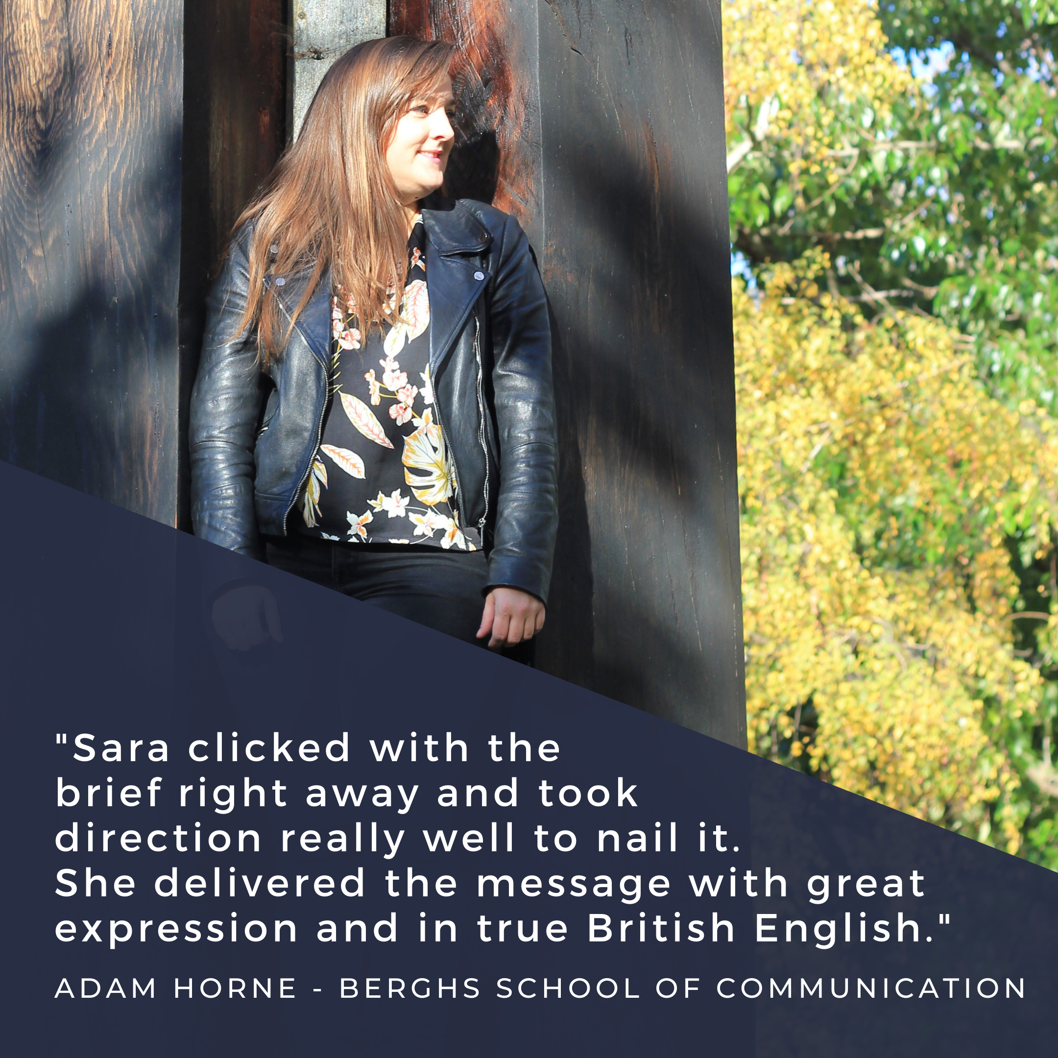 Image Sara Woodcock - Testimimonial