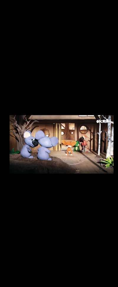 Vidéo Personnage de Maman Koala dans le court-métrage animé "Zoobox"