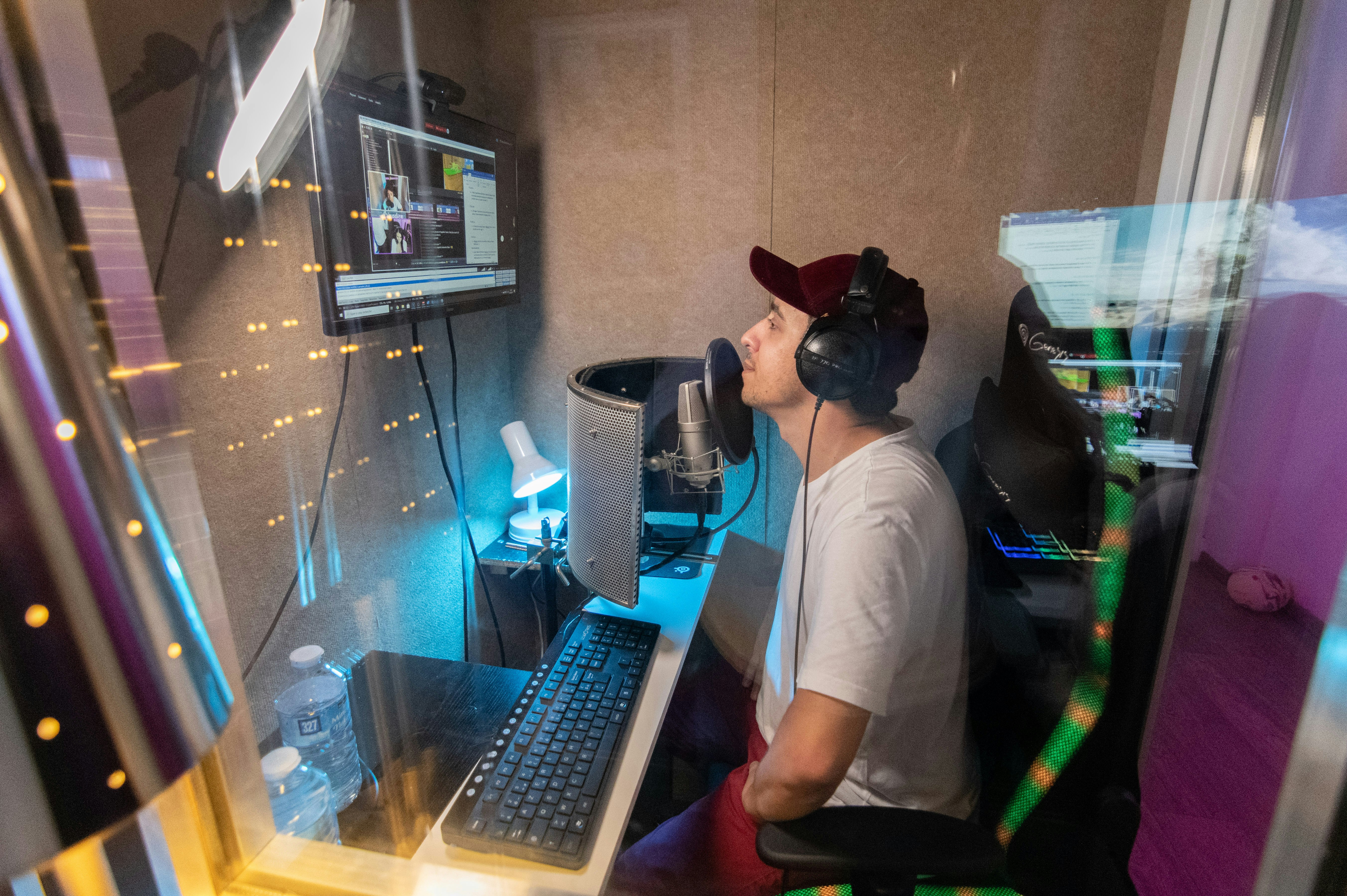 Image Damien Home studio