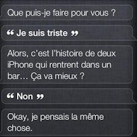 Image 1ère voix francophone de Siri
