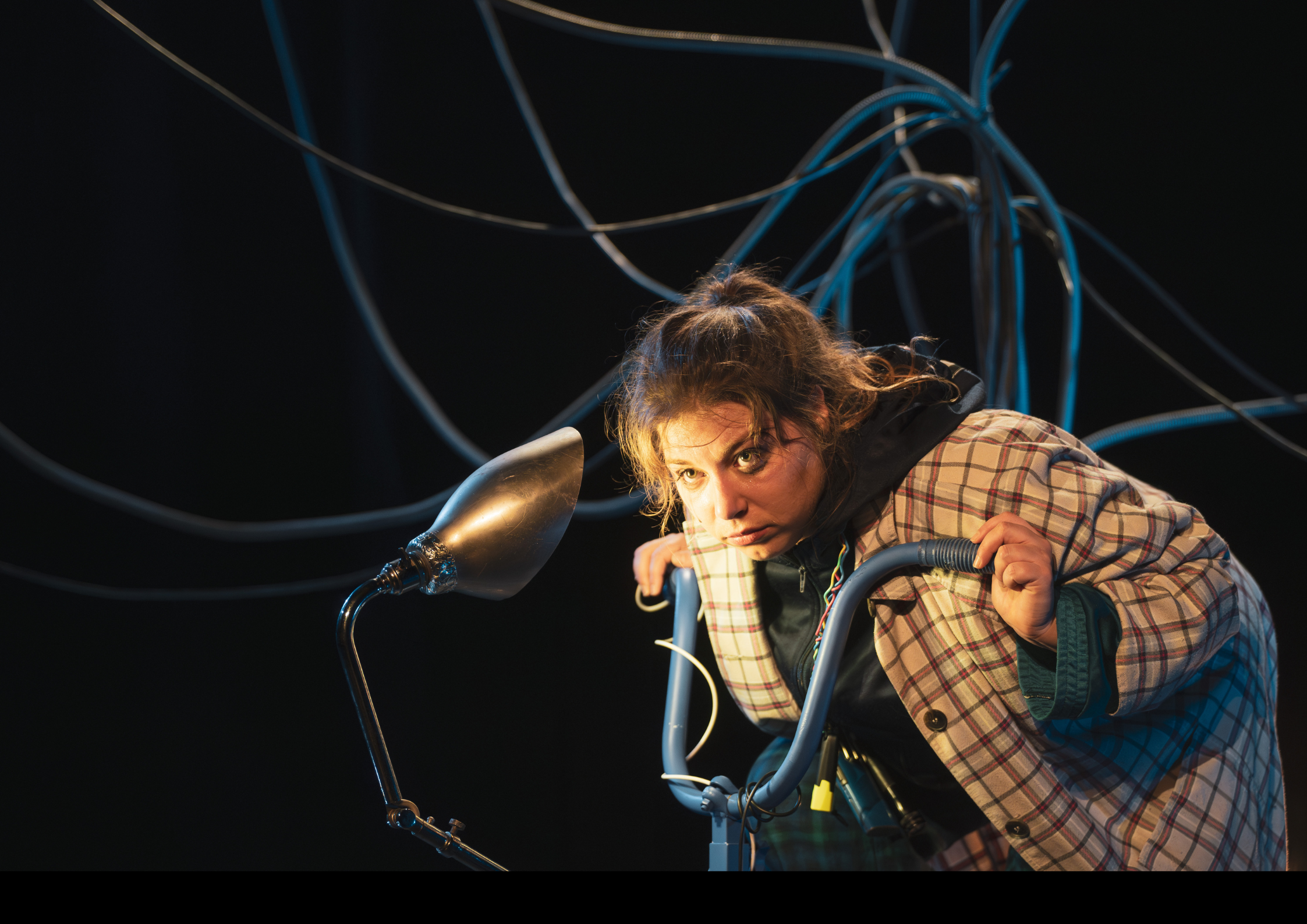 Image La Nuit N'en Finit Plus - seule en scène du collectif Là-bas si j'y vais