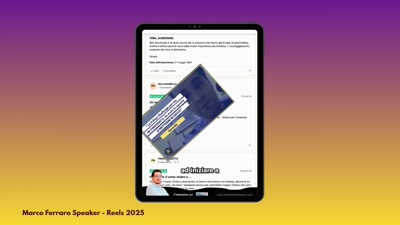 Video Marco Ferraro Video Reels 2026