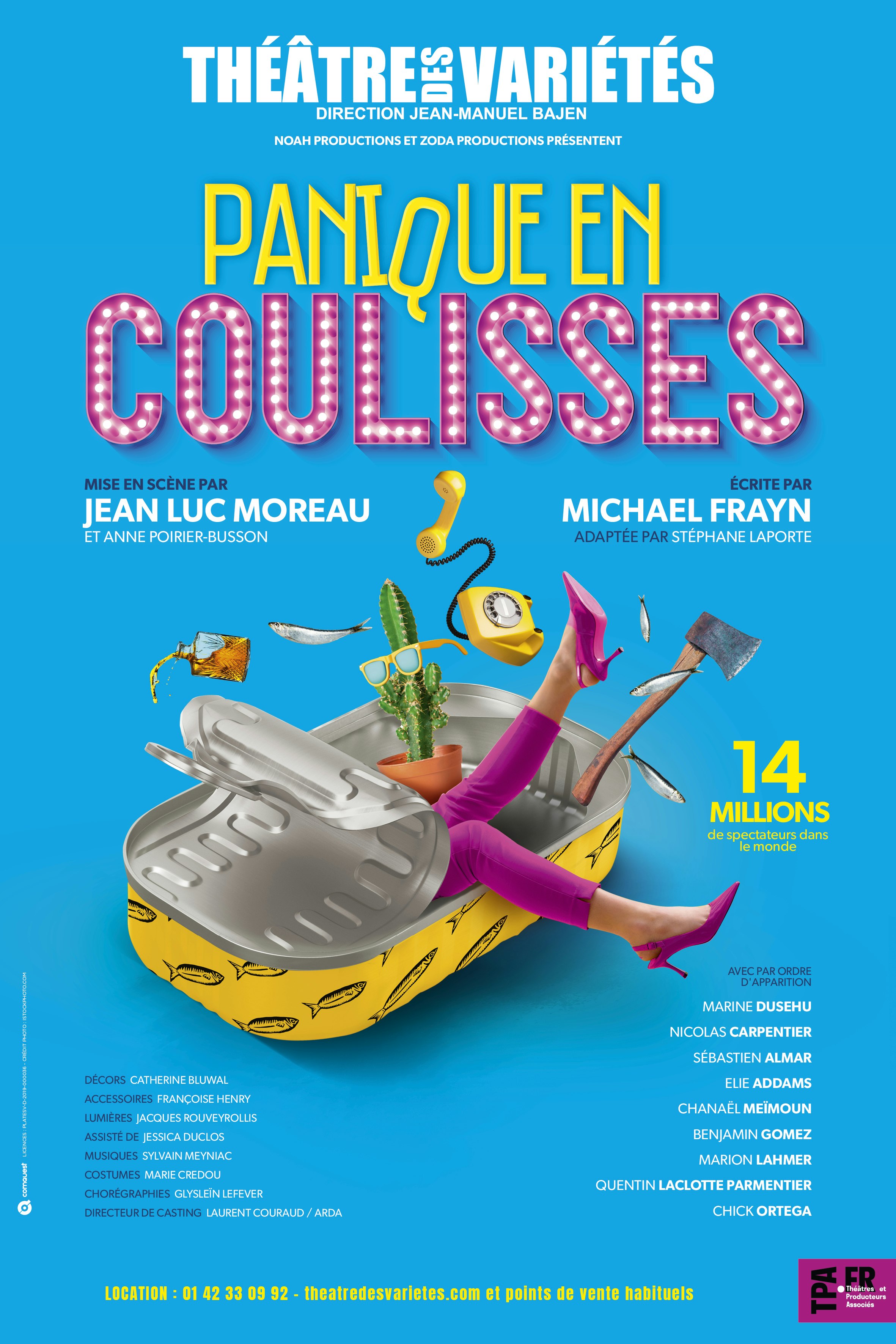 Image PANIQUE EN COULISSES