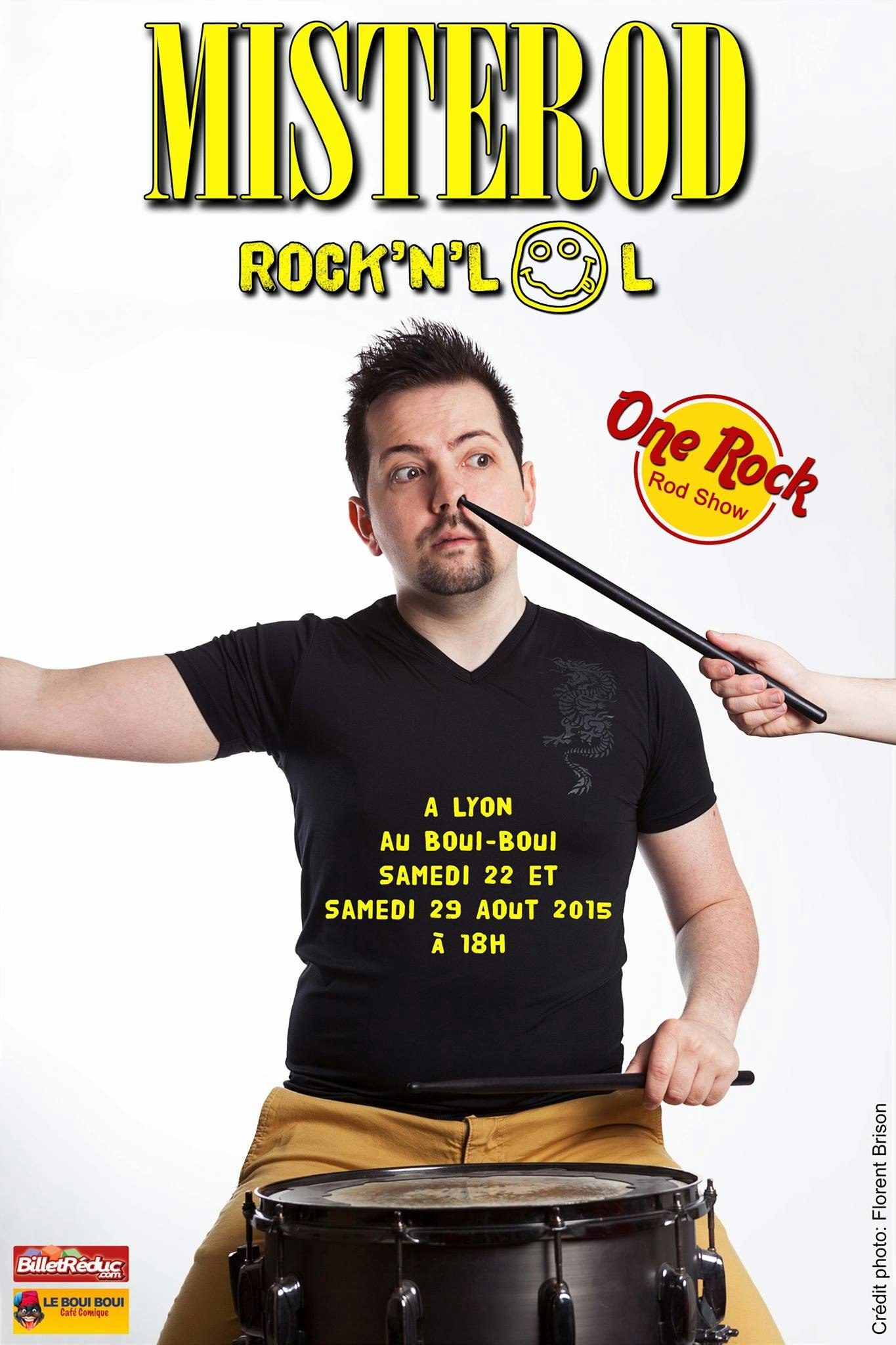 Image Affiche spectacle humoristique "Rock'n'Lol"