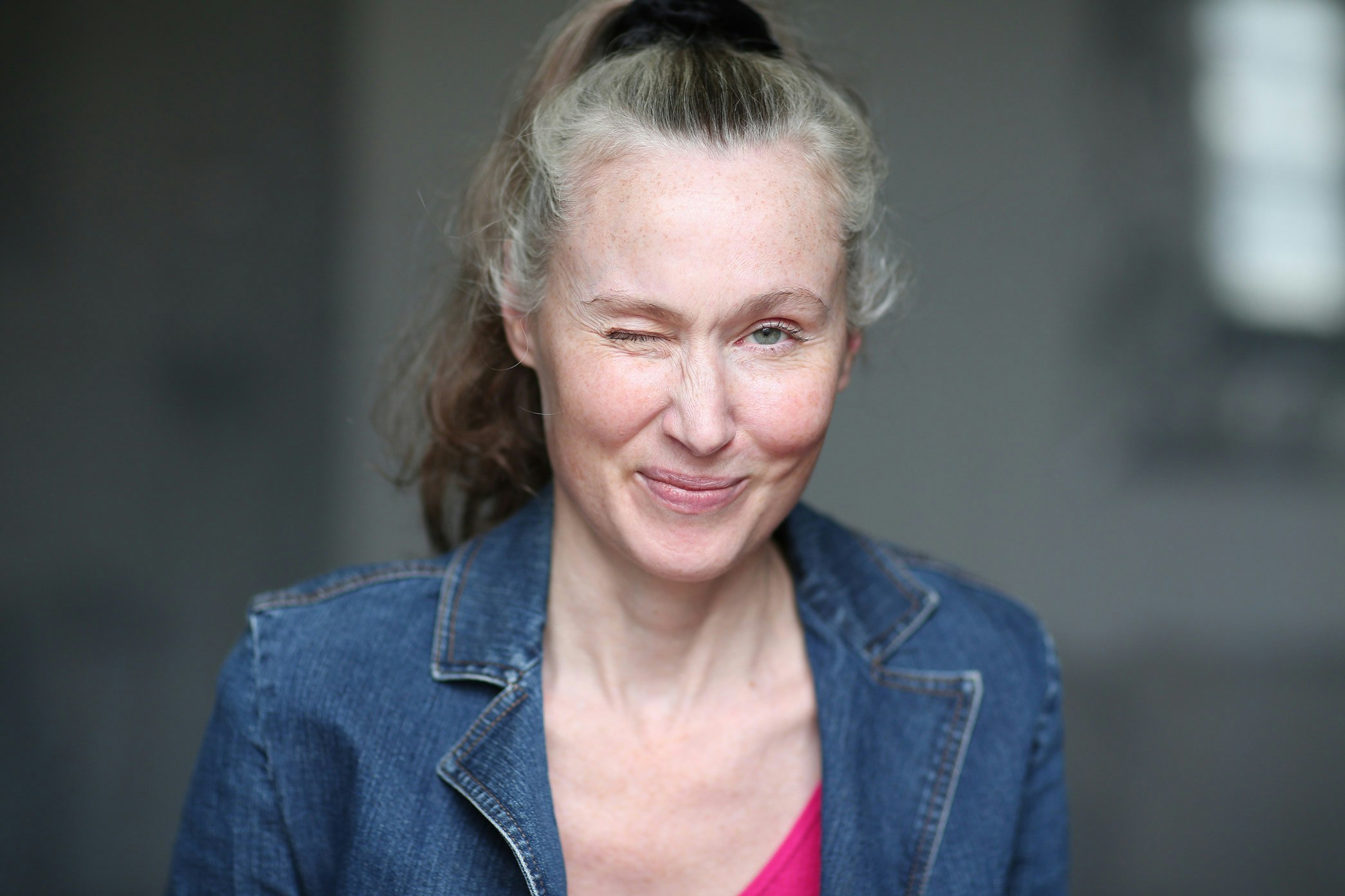 Image Stéphanie Boré - Rose & jean - Clin d'oeil