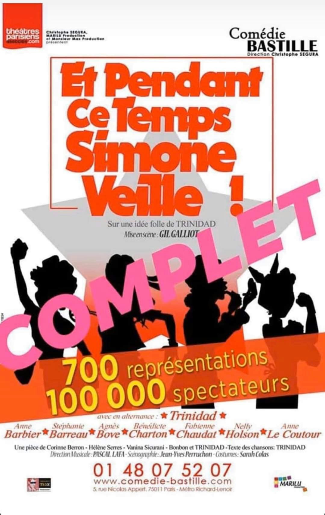 Image Spectacle Et pendant ce temps Simone veille 