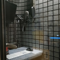 Bild Aufnahmekabine - Recording booth