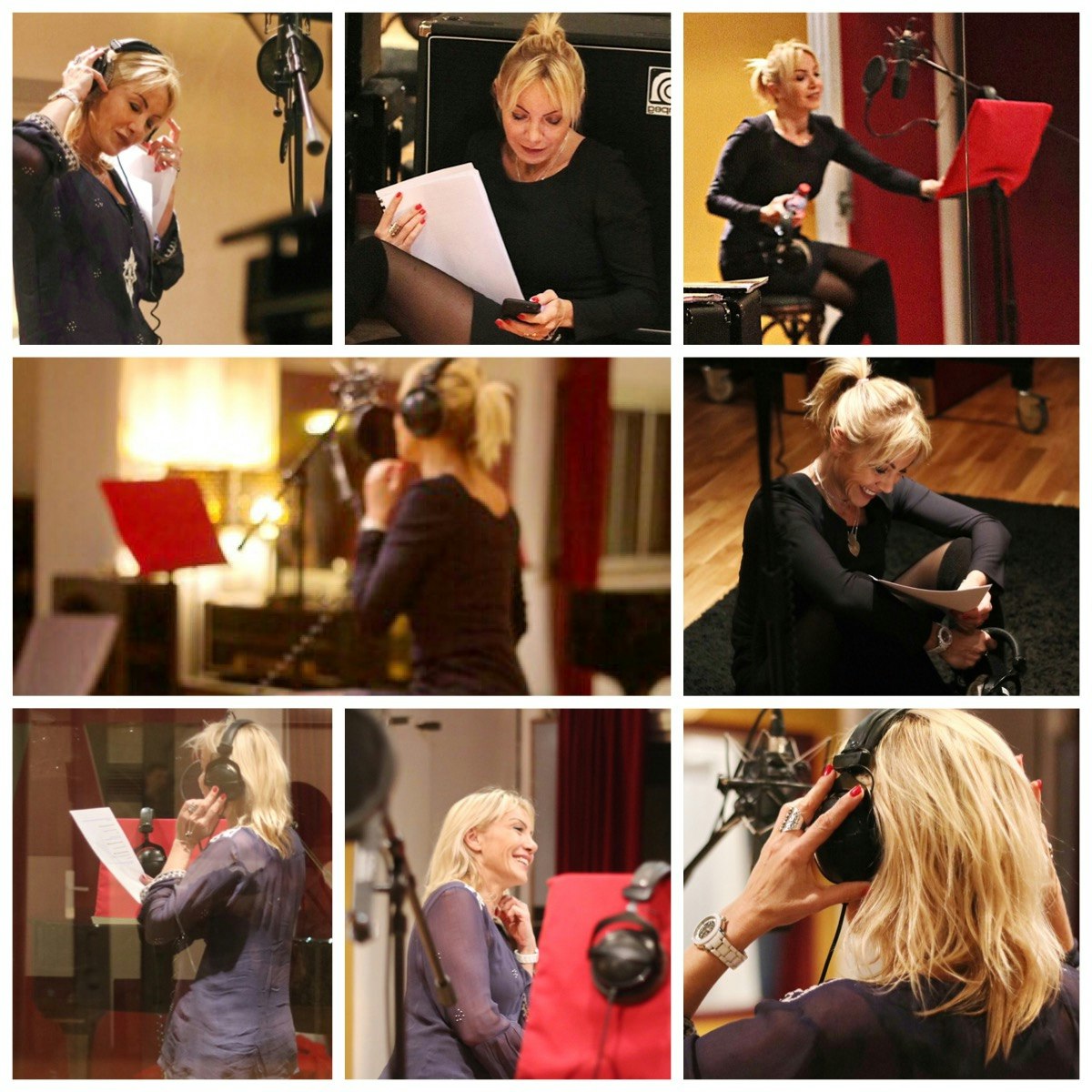 Image Sandrine en studio