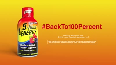 Video 5-HOUR ENERGY - Christopher Emerson - TV Commercial Brand Campaign Voice Over
