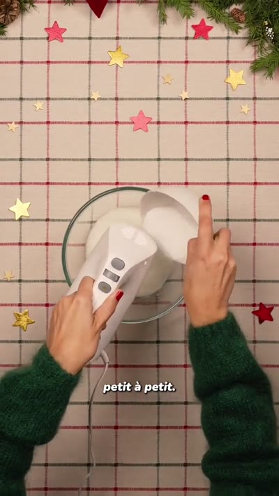 Vidéo La Poste_La Recette des boules de neige comestibles pour Noël