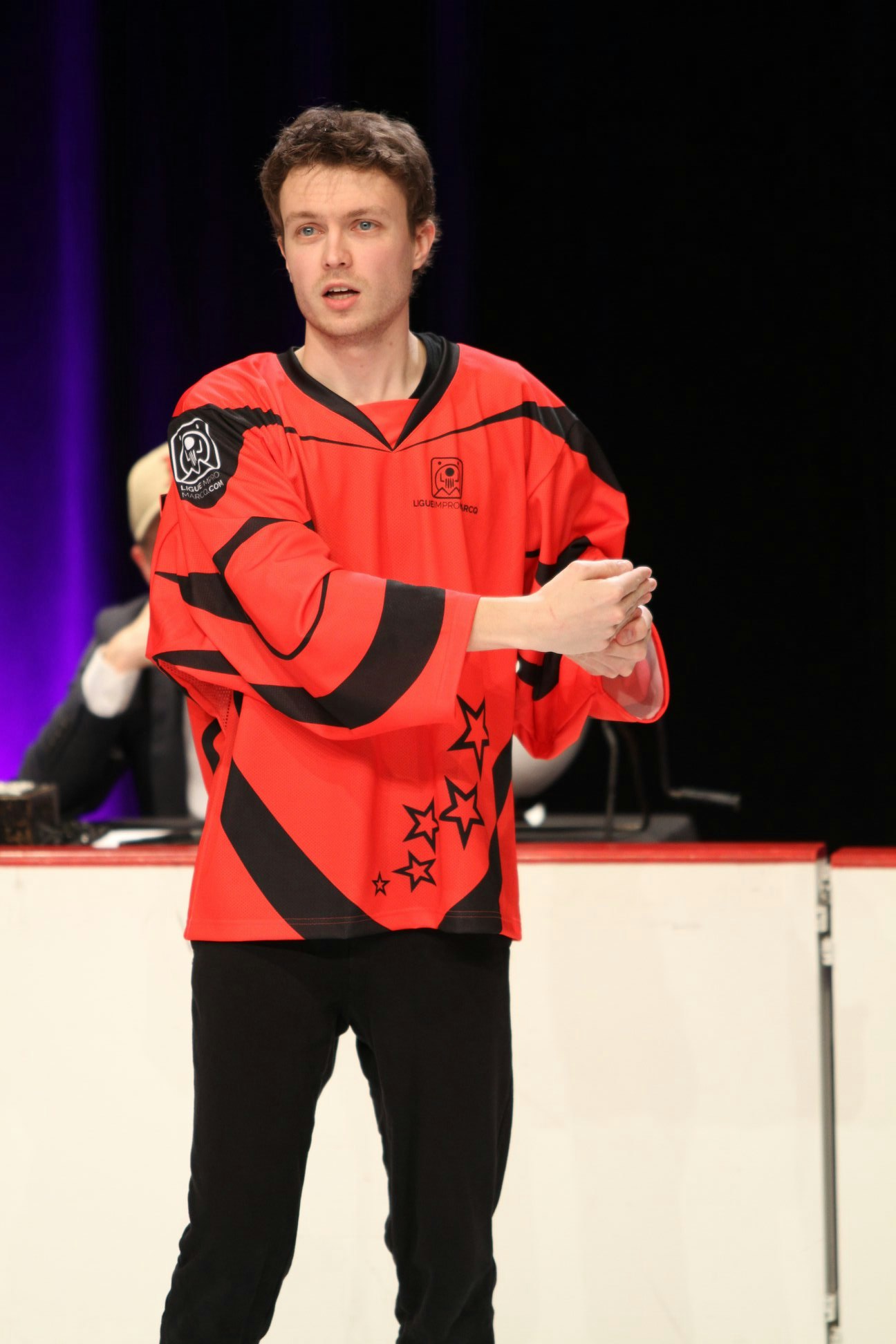 Image Simon Herlin - En Match d'improvisation