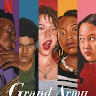 Image Série Netflix "Grand army", j'y double "Anna"