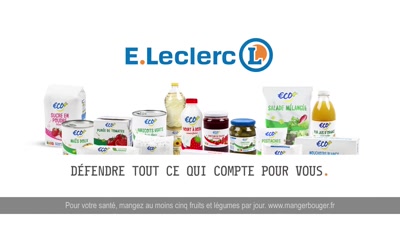 Vidéo Eco+ - La marque la moins chère de France I E.LECLERC