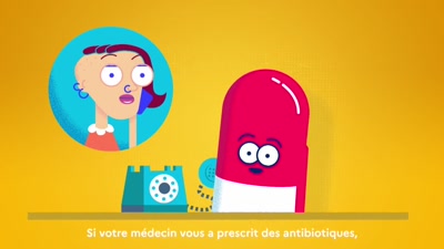 Vidéo antibio malin voix off