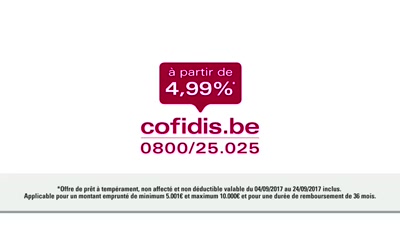 Vidéo Pub Cofidis