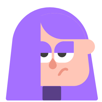 Image Personnage voix ado Lily Duolinguo (sarcastique, blasée, drôle) 