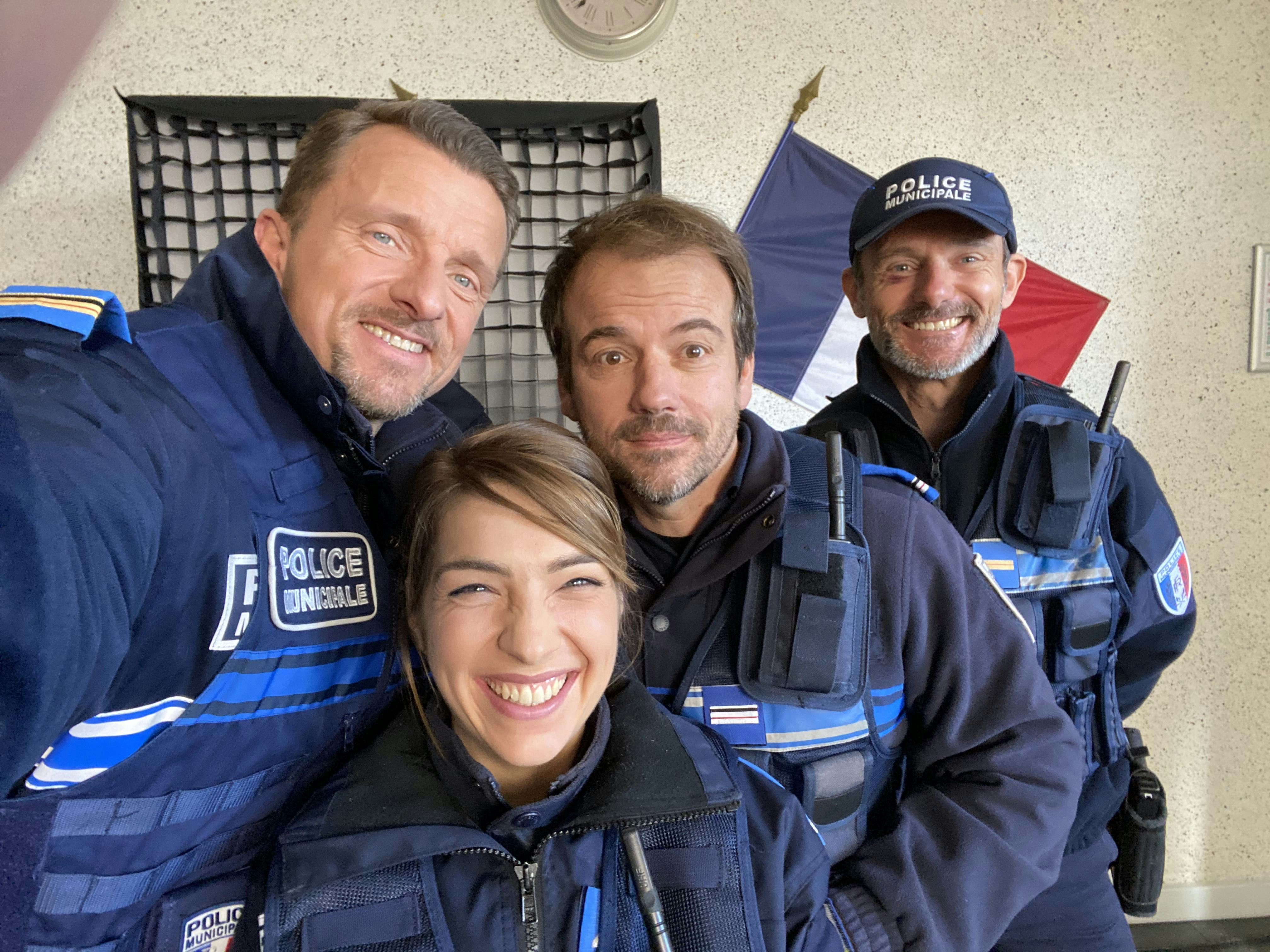 Image Plus Belle la Vie (rôle du Brigadier-Chef Machet)