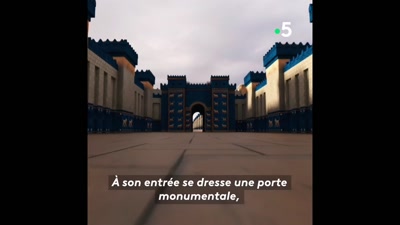 Vidéo Babylone, la cité des merveilles (sérieuse, douce, admirative) France 5 (Doc civilisations) / Narration - commentaire