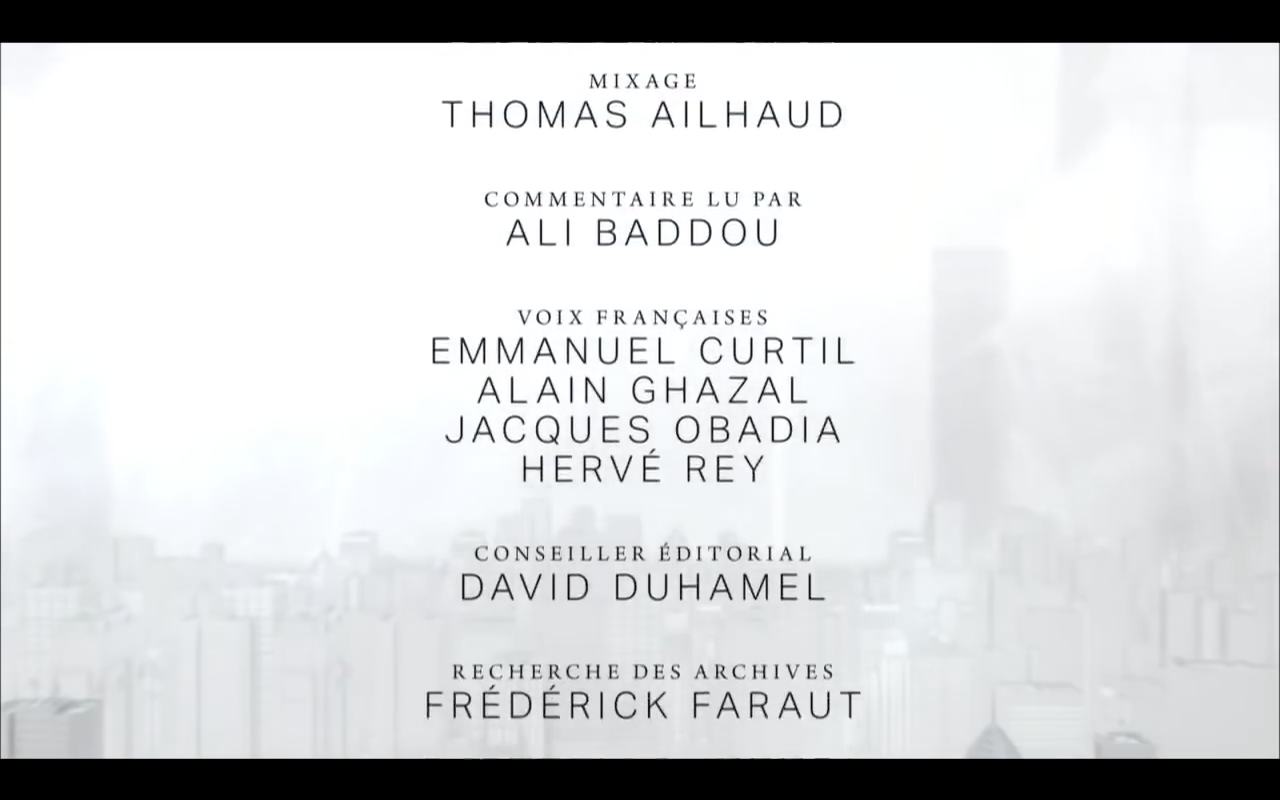 Image CANAL PLUS Ali Baddou "Les Nouveaux Loups de Wall Street" Generique Fin Credits Jacques Obadia 2017