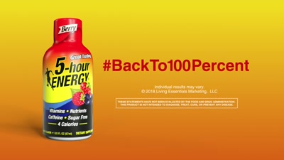 Video 5-HOUR ENERGY - Christopher Emerson - TV Commercial Brand Campaign Voice Over 2
