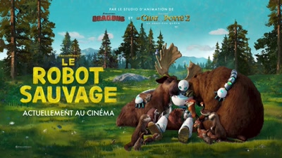 Vidéo Billboard Le Robot Sauvage - Gulli